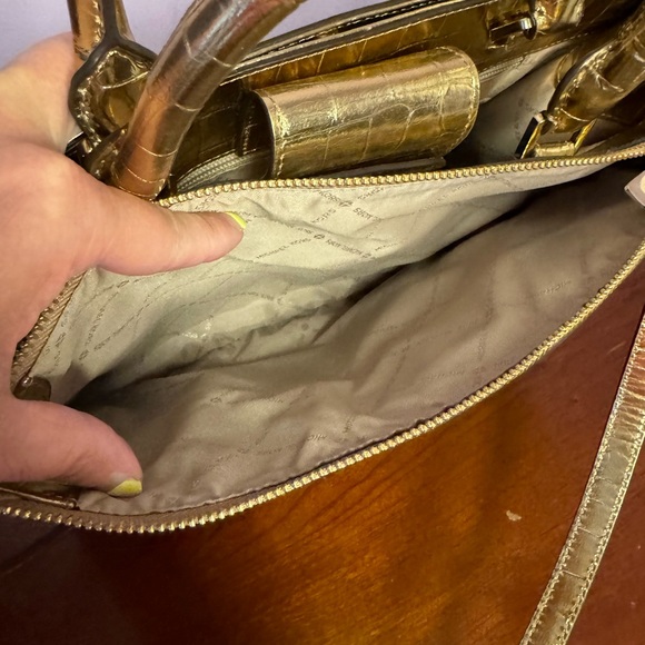 Michael Kors Blingy Gold Two-way Bag — Like New - Picture 6 of 11